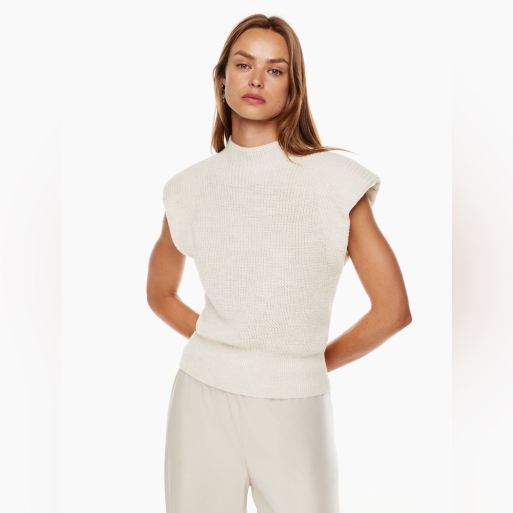 NWT Aritzia Hazlitt Sweater Vest Birch